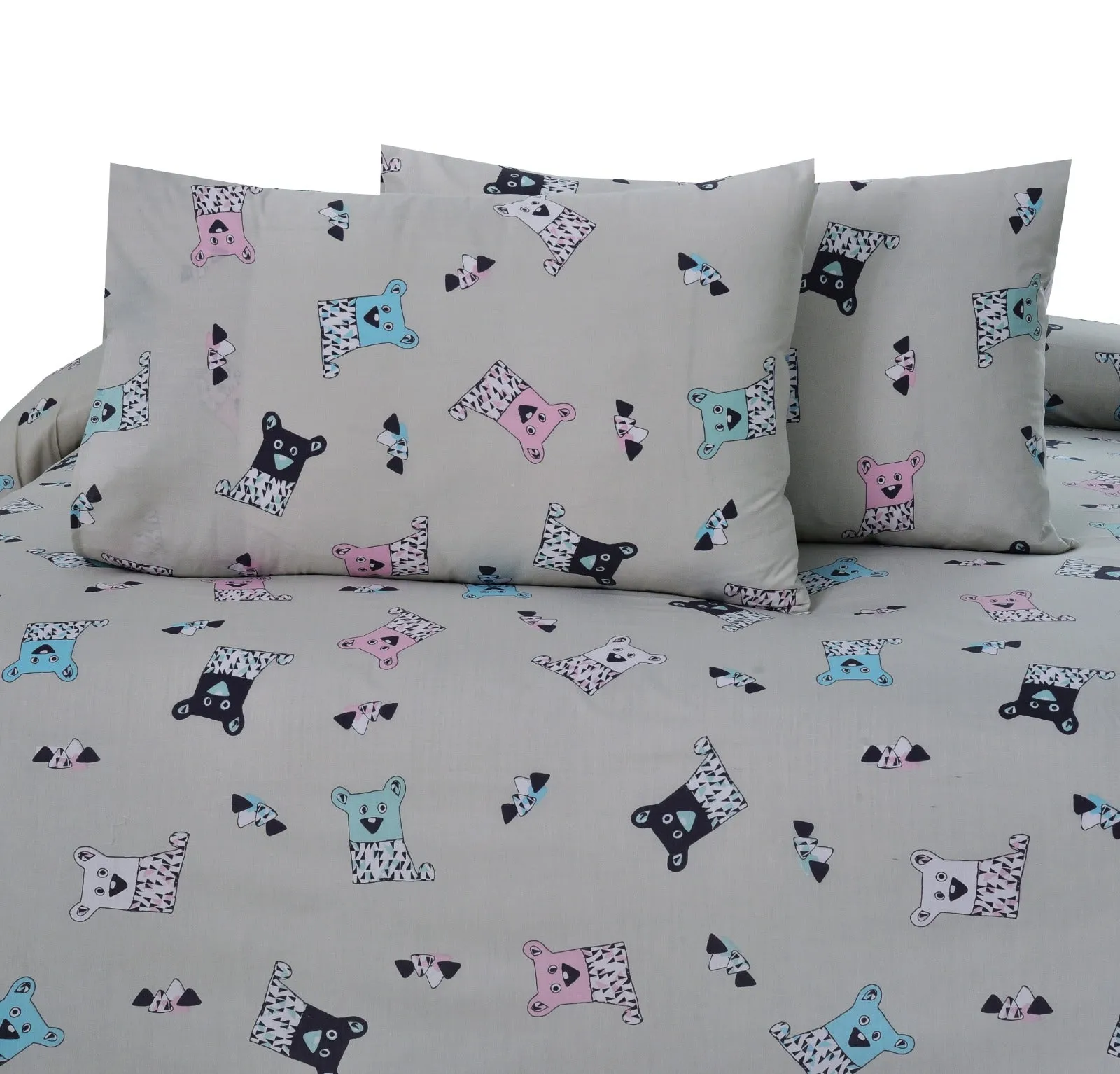3 PCs Bed Sheet -DB059