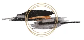 Abstract Metal Geometric Circle Wall Decor