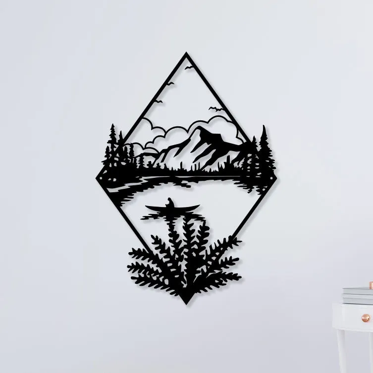 Beautiful Scenery Metal Wall Art