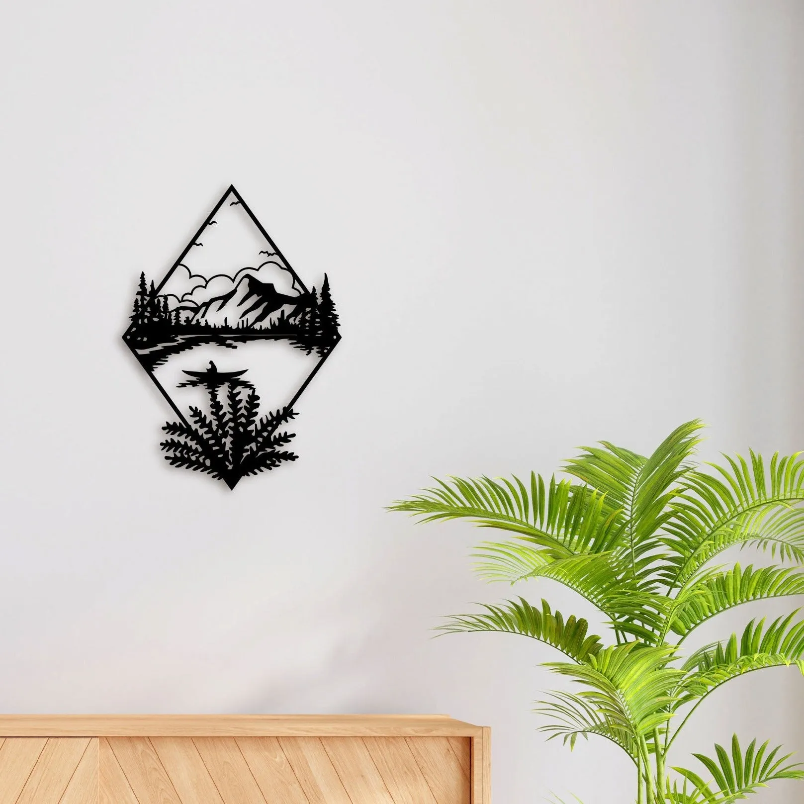 Beautiful Scenery Metal Wall Art