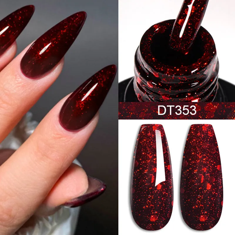 Brown Earth Coffee Color Series Gel Nail Polish Collection