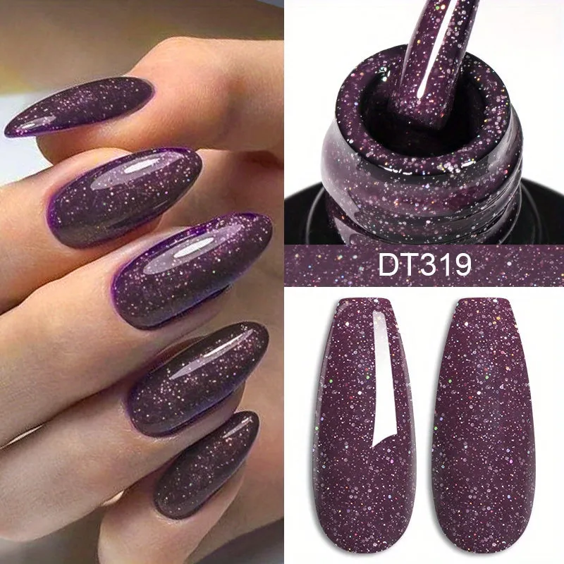 Brown Earth Coffee Color Series Gel Nail Polish Collection