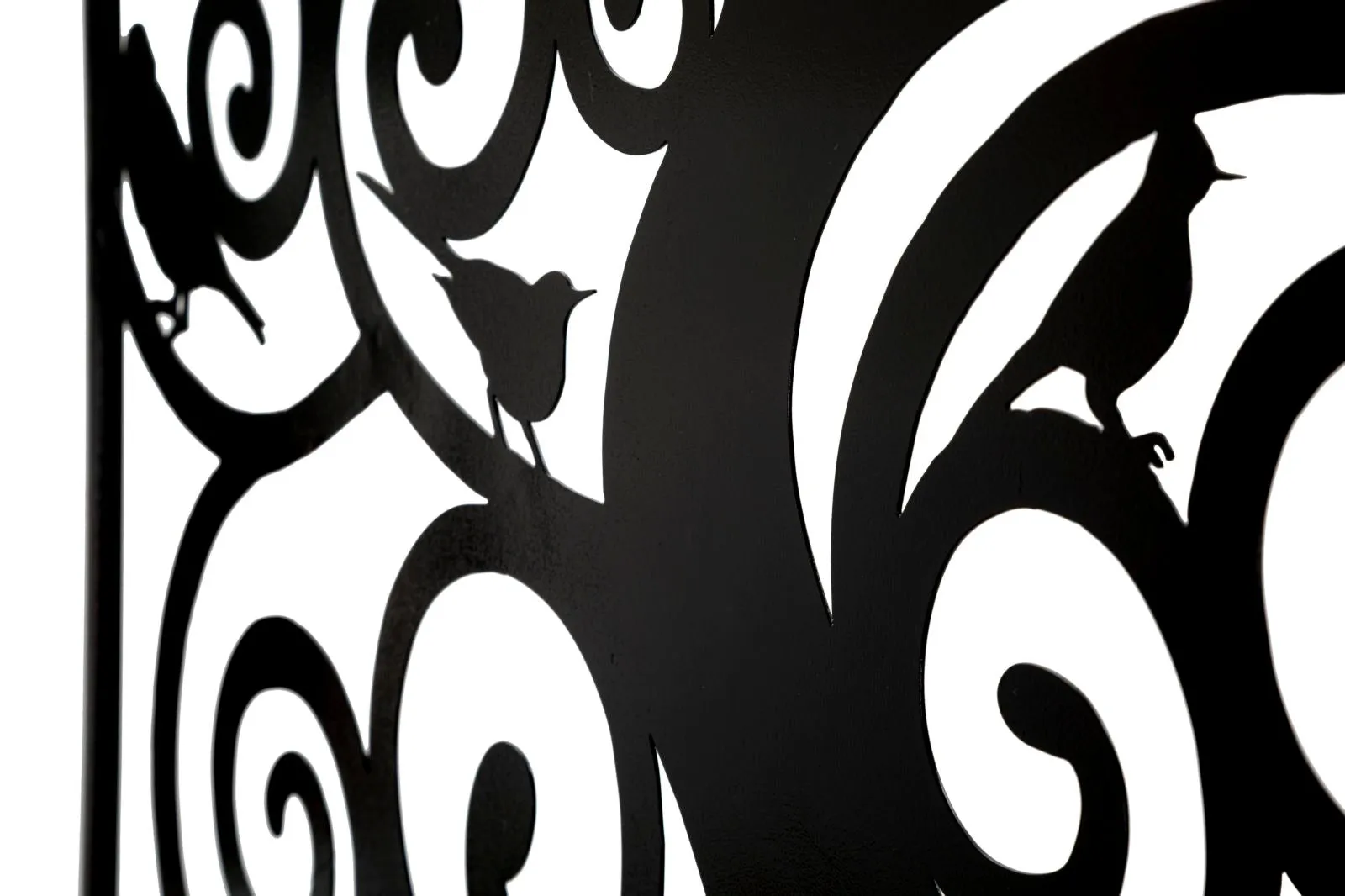 Metal Black Tree Wall Decor
